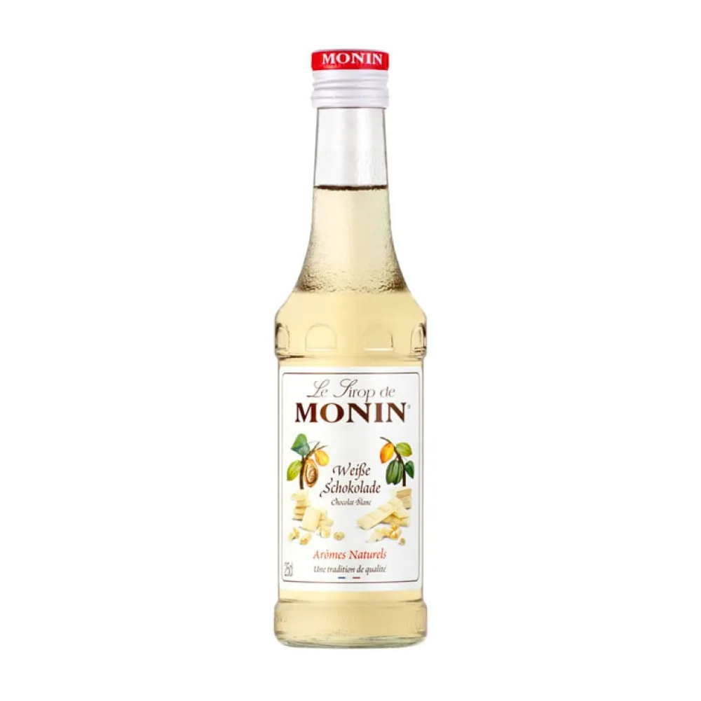 Barstuff Weiße Schokolade - Monin Sirup Kleinflasche (0,25l)