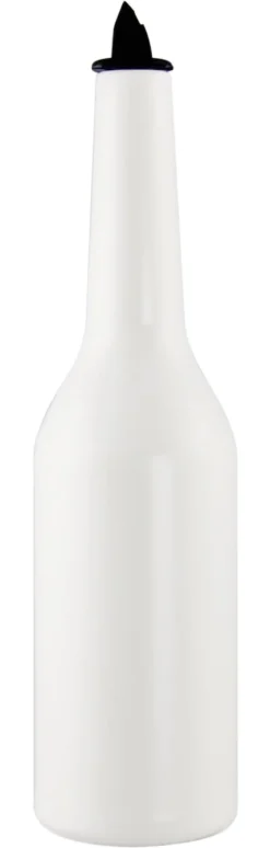 Barstuff Weiße Trainingsflasche - Flair Flasche (0,75l)