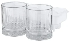 Barstuff Whisky Ice Ball Set - 2 Whiskygläser + Kugel-Eisform