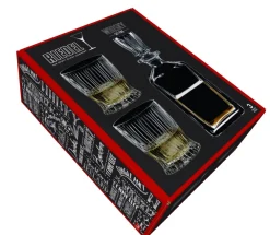 Barstuff Whisky Set Fire, Riedel - 2 Tumbler + Whiskykaraffe