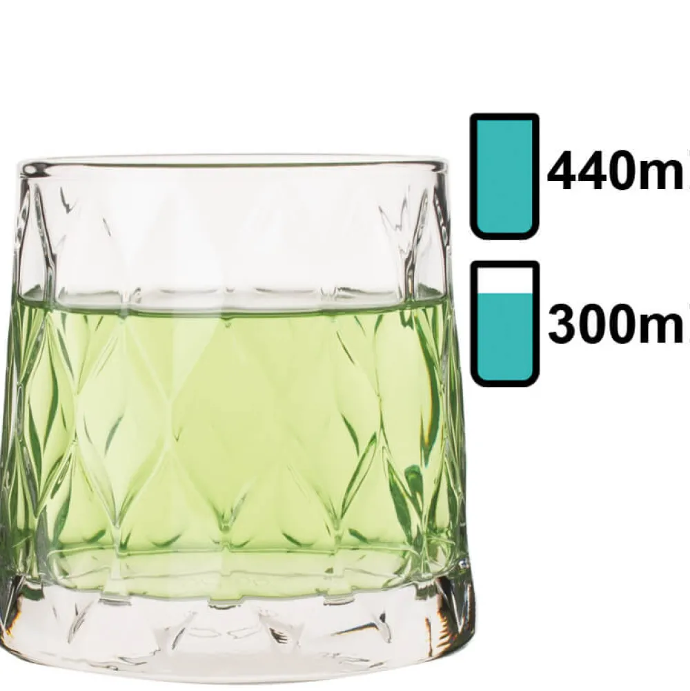Barstuff Whiskyglas Leafy, Pasabahce - 440ml
