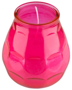 Barstuff Windlicht Twilight, Bolsius Professional, 70 Std., 10,4x9,9cm - fuchsia (1 Stk.)