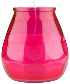 Barstuff Windlicht Twilight, Bolsius Professional, 70 Std., 10,4x9,9cm - fuchsia (1 Stk.)