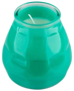 Barstuff Windlicht Twilight, Bolsius Professional, 70 Std., 10,4x9,9cm - jade-grün (1 Stk.)