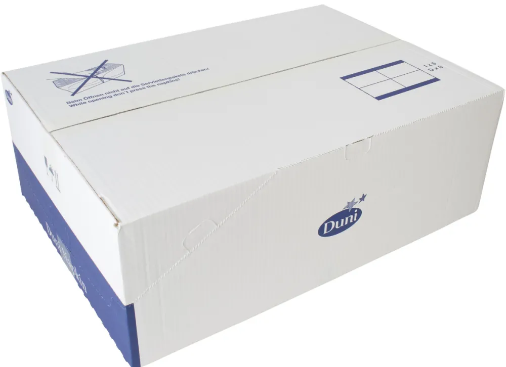 Barstuff Zellstoffserviette, 2-lag. - 40 x 40cm 1/8 Falz Duni (1500 Stk.)