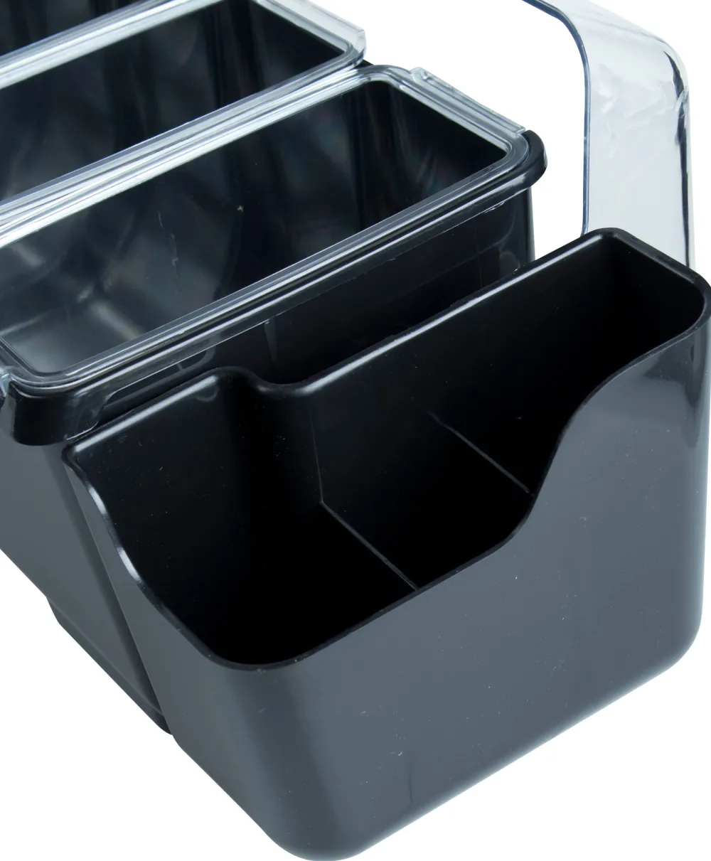 Barstuff Zutatenbehälter Prime Bar Premium - 6 Behälter (0,9l) + 2 Außenbehälter